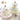 Bear Head Tulips Dog Cat Harness Dress