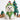 Christmas Santa Tree Elk Dog Cat Cape Coat