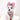 Sweet Plaid Pearl Dog Bib&Bow Set
