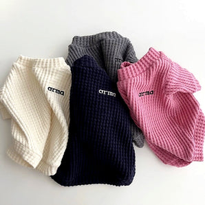 Waffle Soft Casual Dog Cat Sweater