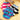 Fleece Striped Denim Collar Dog Cat Harness Sweater