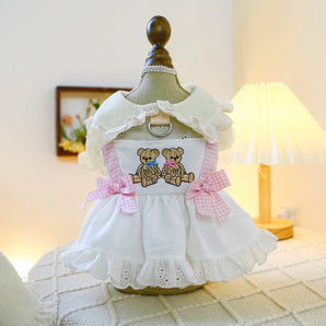 Pettorina per cani Sweet Bear Lace Bow