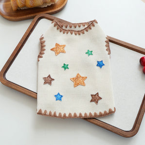 Casual Star Printed Dog Cat Vest