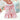 Rabbit Printed Lace Dog Harness Dress