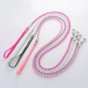 Artificial Crystal Dog Leash