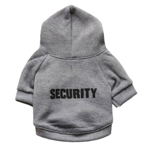 Security Printed Dog Cat Hoodies
