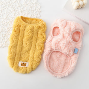 Fleece Warm Dog Cat Vest